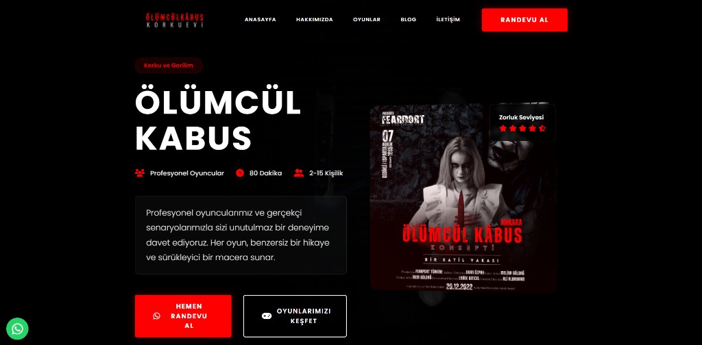 Ölümcül Kabus Korku Evi